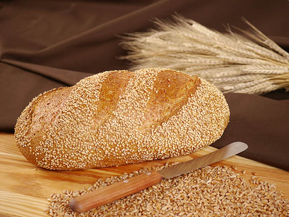 Sesam-Vollkornbrötchen