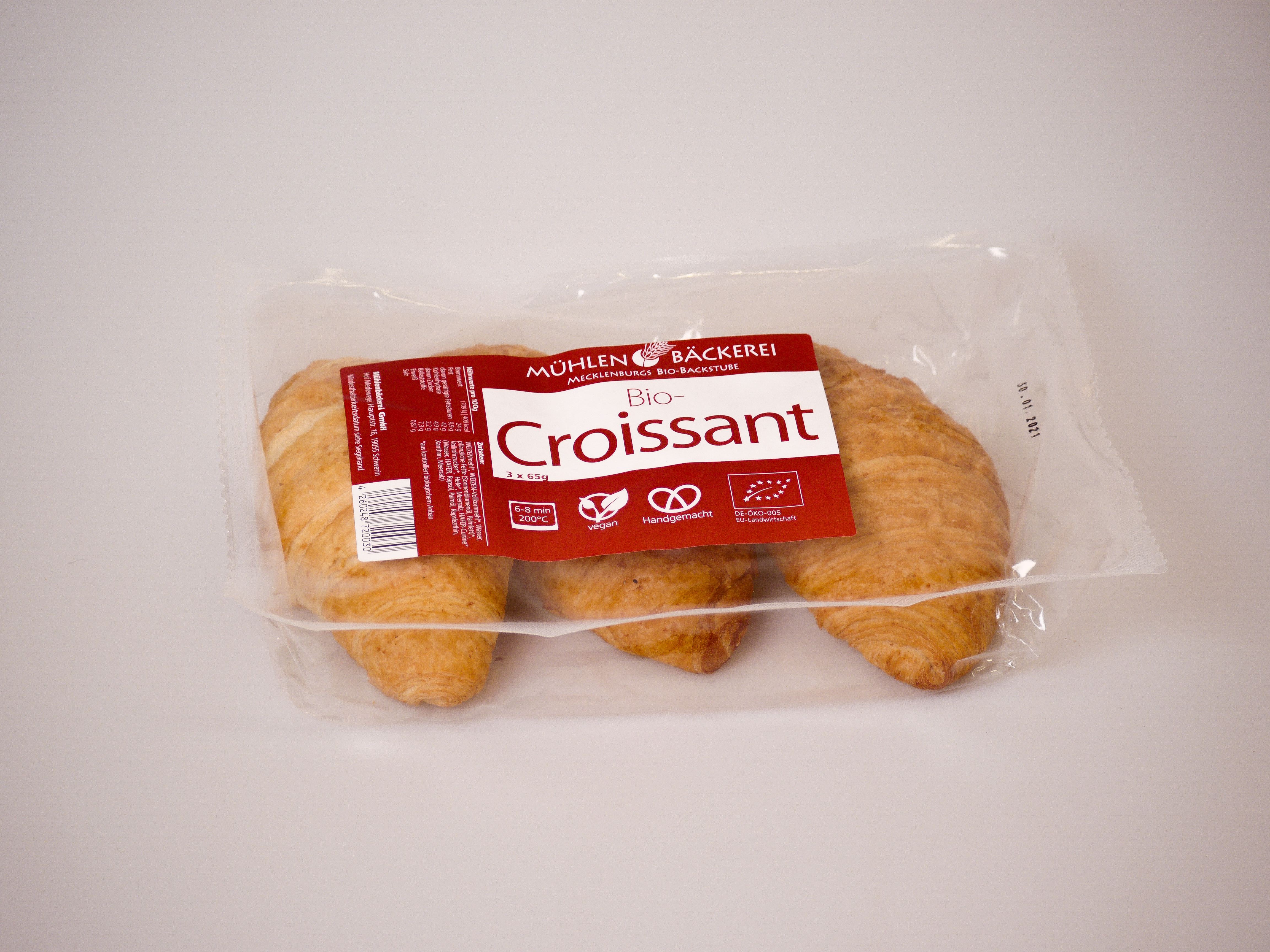 Croissant zum Aufbacken