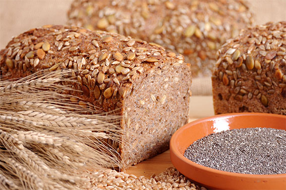 Chia-Samen-Brot