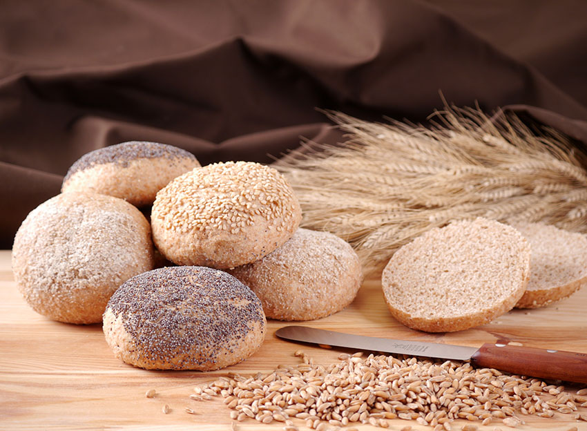 Vollkornbrötchen zum Aufbacken