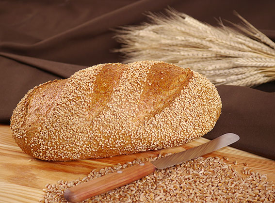 Sesam-Weizenvollkorn-Brot